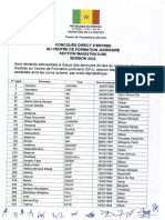 PV Admissibilite Magistrature Directe