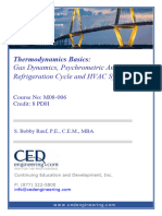 M08-006 - Thermodynamics Basics - Gas Dynamics, Psychrometric Analysis, Refrigeration Cycle and HVAC Systems - US