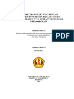 Parameters of Left Ventricular Diastolic Function in Breast Cancer Patient Treated With Antracycline-Based Chemotherapy - Fahmi Rahadian