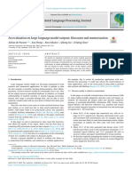 An Evaluation On Large Language Model Outputs - Discourse and Memorization