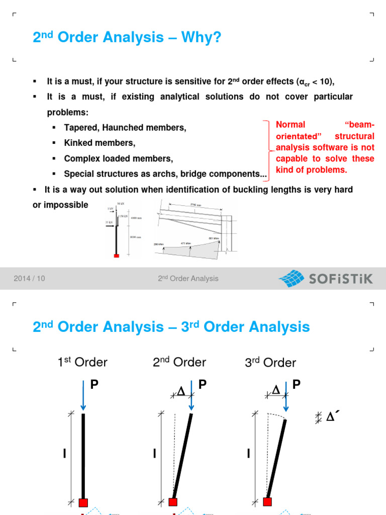 Understanding 2nd Order Structural Analysis | PDF