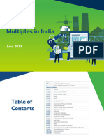 Industry Multiples in India Report 2023 21st Edition