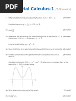 Grade 12 Calculus Practice Questions | PDF