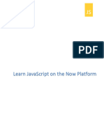 Learn Javascript On The Now Platform - 1