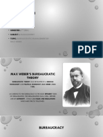 Kashish Rajput 2301 1 (BBA) Management Bureaucratic Management by Max Weber