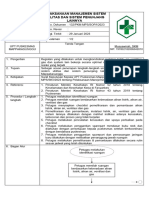 1.4.7 EP B SOP PELAKSANAAN MANAJEMEN SISTEM UTILITAS DAN SISTEM PENUNJANG LAINNYA Fix