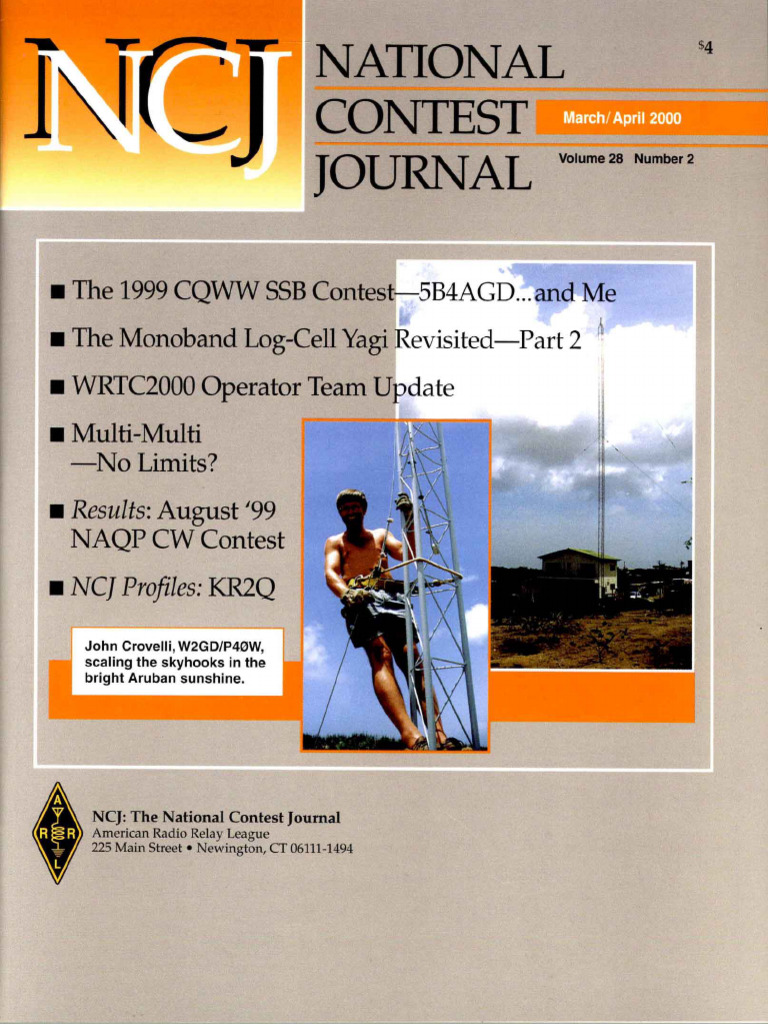 National Contest Journal March/April 2000 PDF Amateur Radio