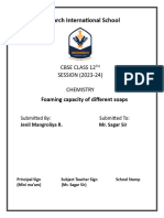 Chemistry Investigatory Project 