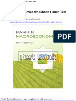 Microeconomics 9th Edition Parkin Test Bank