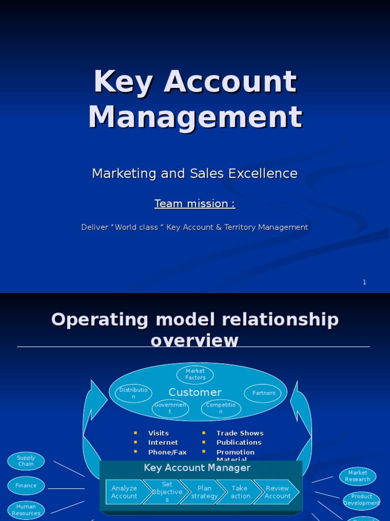 Key Account Management111 Sales Strategic Management