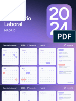 Madrid Calendario Laboral 2024