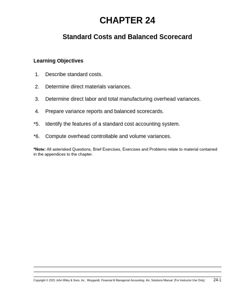 CH 24 Ans | PDF | Business