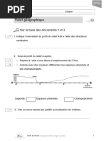 Évaluation CE1D EDM 2023 | PDF | Ruisseau | Sciences de la terre
