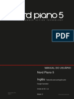 Nord Piano 5 English User Manual v1.2x Edition D (PT)