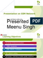 Presented by Meenu Singh Supervised by Mr. Sunny Bhushan: Presentation On GSM Network