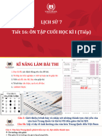 Slides - Sử 7 - Tuần 16 - Ôn tập cuối học kì I (tiết 2)