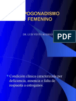 HIPOGONADISMO FEMENINO