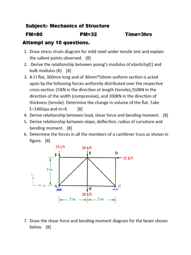 DIPLOMA CIVIL ENGINEERING 4TH SEM QUESTION PAPERS PDF 2019 visual data 6