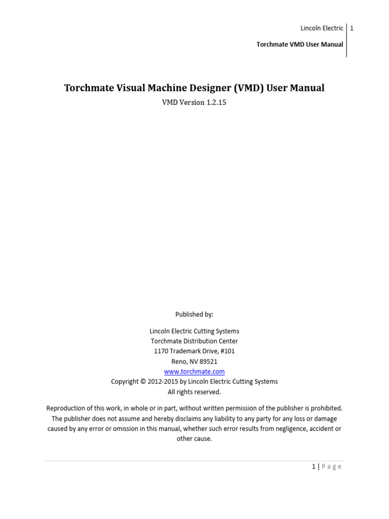 UserManualtm VMD | PDF | Installation (Computer Programs) | Computer ...