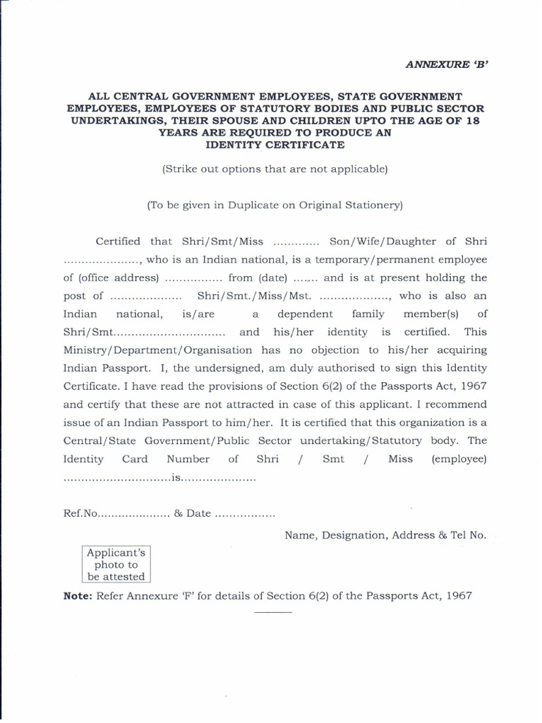 annexure-b-passport-id-certificate-for-government-servents-wards-pdf