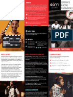 Acting Fundamentals Brochure Optimized