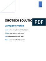 Obotech Company Profile