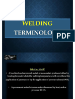 Welding Terminologie