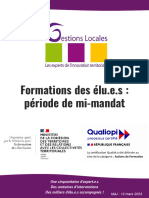 Gestions Locales Liste Des Formations