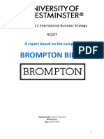 International Business Strategies - Individual Report (W18477436)