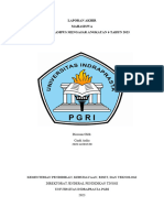 Format - Laporan Akhir Mahasiswa KM 6 Semangat