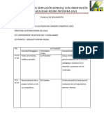 Planilla de Seguimiento