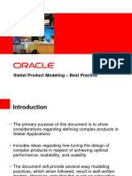 Product Modeling - Best Practice 081110