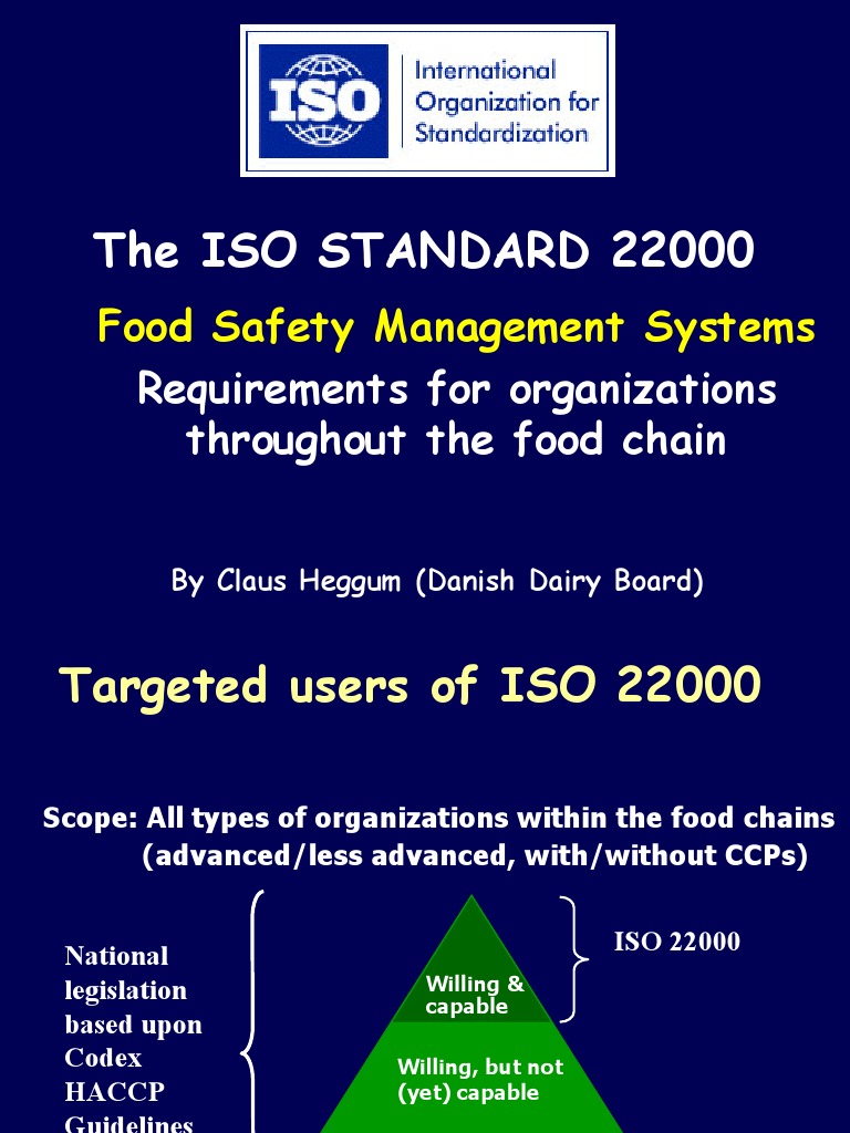 ISO 22000: Food Safety Standards Overview | PDF | Hazard Analysis And ...