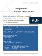 Caso práctico - Gestión de usuarios