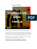 Versículos Sobre Família