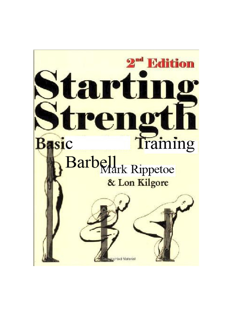 Español 1 Starting Strength Mark Rippetoe1 Es PDF Rodilla