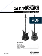 Yamaha Bbg4aii Bbg4sii Guitar