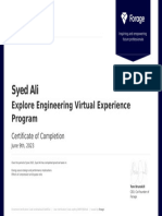 GE Aerospace Internship Certificate PDF