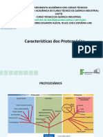 Características Dos Protozoários