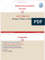 Ge - 404 Lecture 11project - Time Control