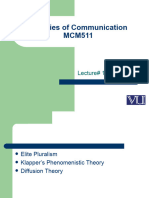 Theories of Communication 13