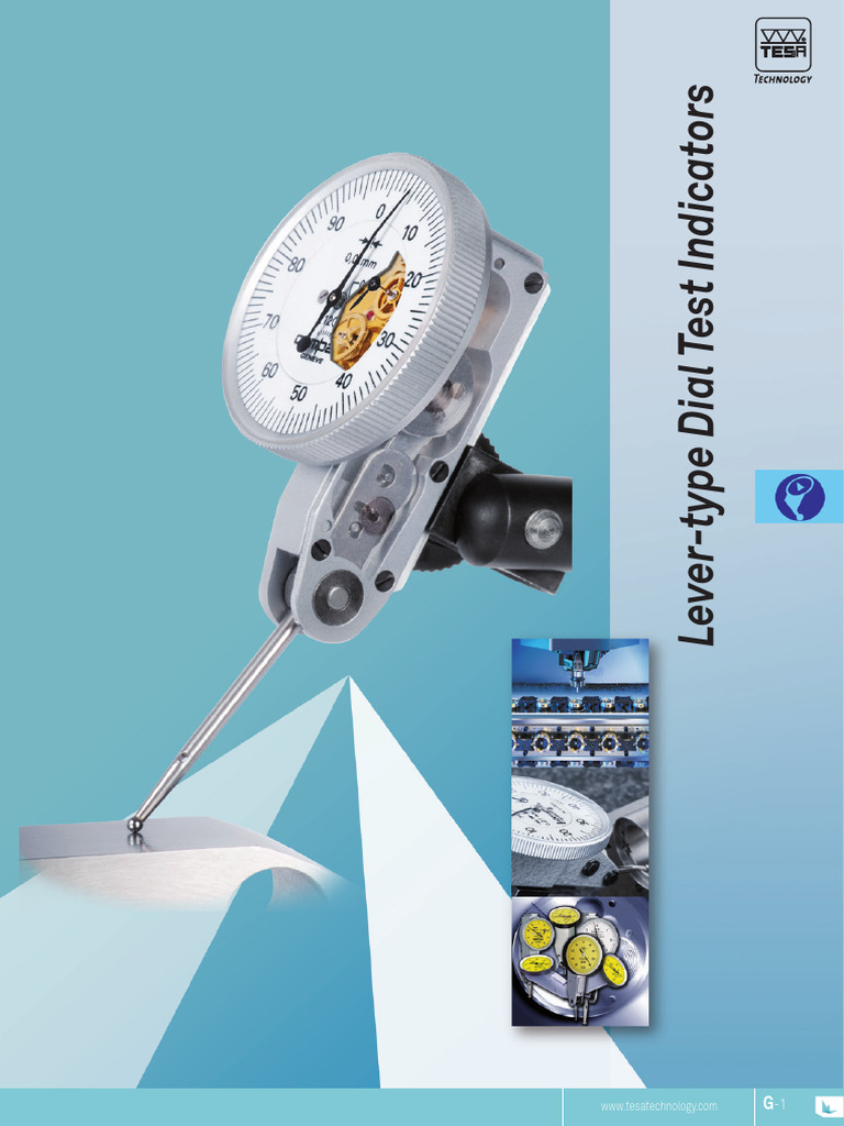 TESA Lever Dial Test Indicators Guide | PDF | Manufactured Goods ...