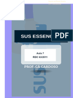 RDC 632011 - Boas Práticas de Funcionamento para Os Serviços de Saúde