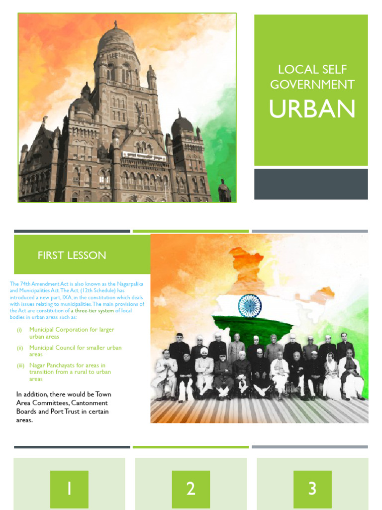 Local Self Government Urban | PDF | Mayor | Governance