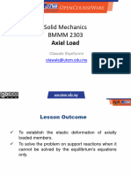 Week 5 - Axial Load - ULearn