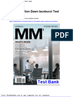 MM 3rd Edition Dawn Iacobucci Test Bank