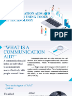 Communication Aids and Technology