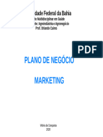 Aula 7 - Plano de Negócio e Marketing