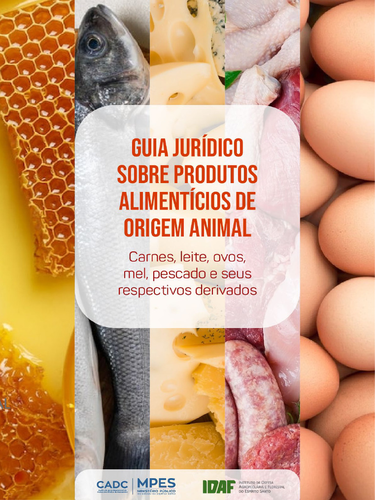 Guia Jurídico Produtos Alimentícios de Origem Animal - 11-23 | PDF ...
