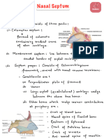 Nasal Septum - Its Diseases